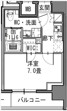 S-RESIDENCE新御徒町Eastの物件間取画像